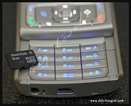 Nokia N95 mit 8GB Sandisk microSD