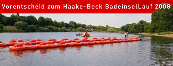 Vorentscheid zum Haake-Beck BadeinselLauf 2008